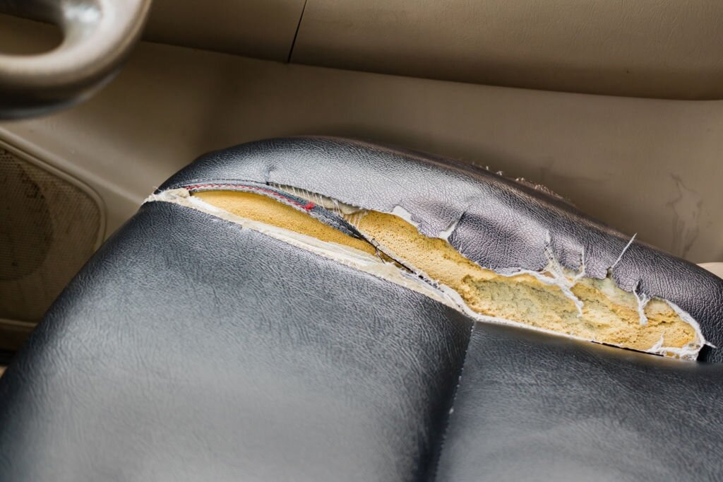 repair torn seam leather sofa