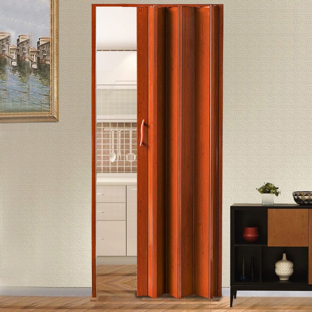 Sliding door design for bathroom